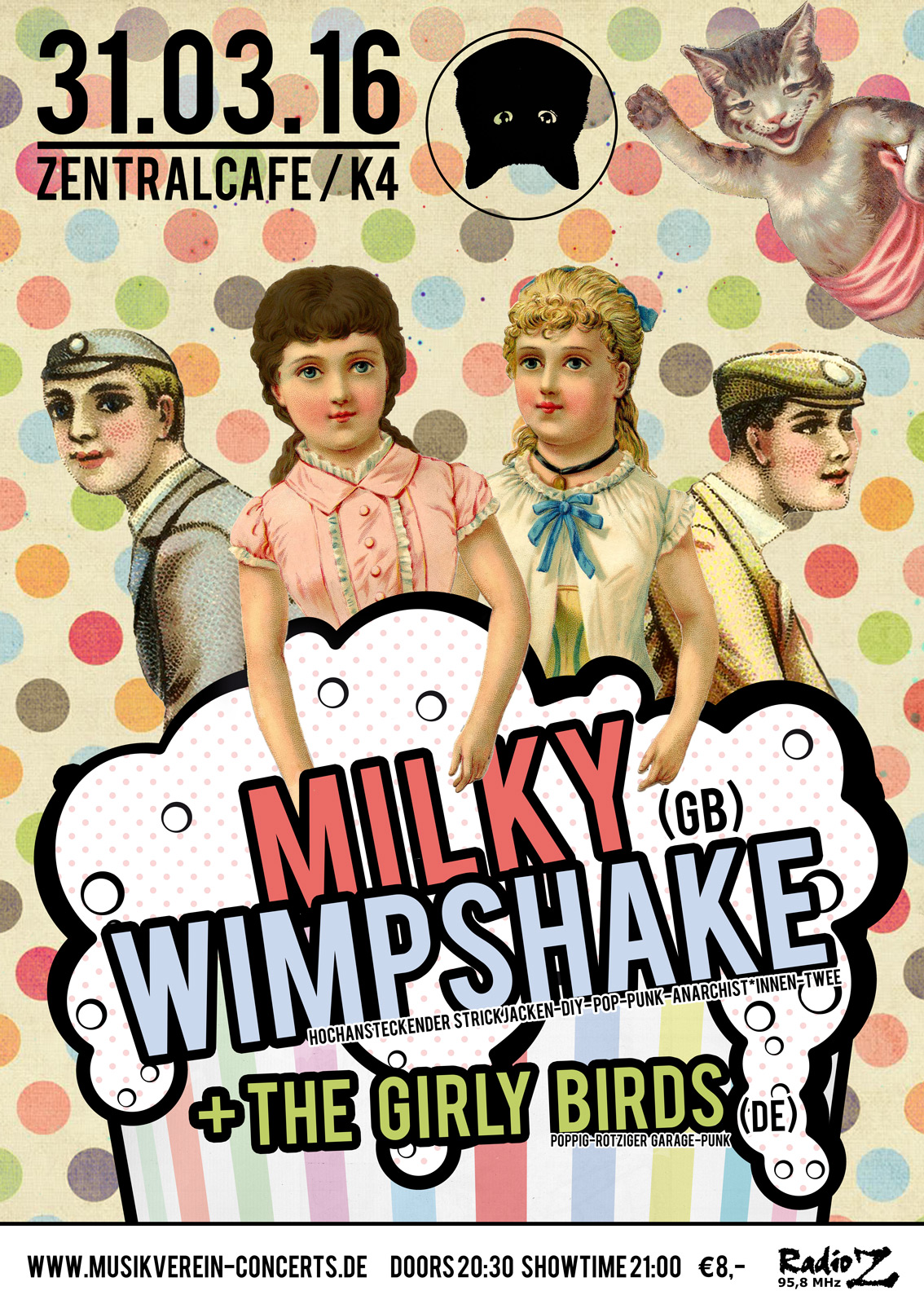 Show poster Milky Wimpshake | © Juliane Schütz